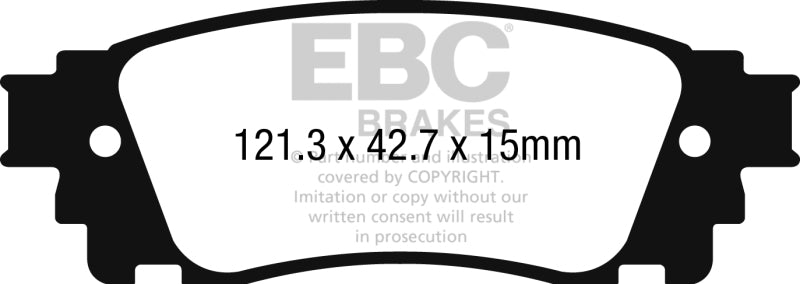 Brake Pads - OE EBCUD1805 EBC