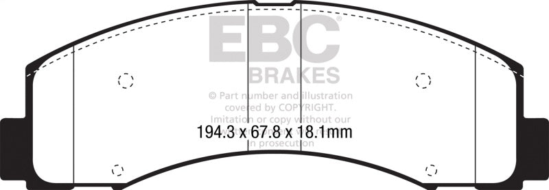 Brake Pads - Performance EBCDP63088 EBC