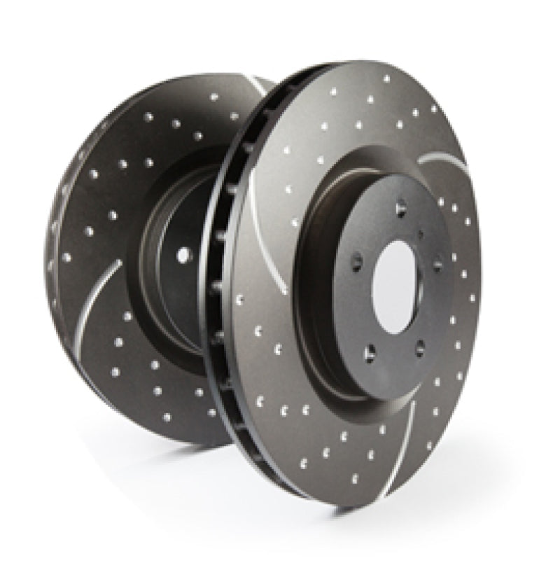 Brake Rotors - Slot & Drilled EBCGD2236 EBC