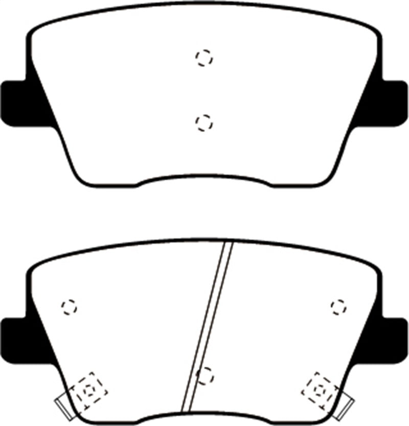 Brake Pads - Performance EBCDP22344 EBC