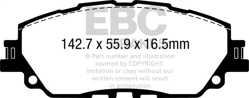 Brake Pads - Performance EBCDP42378R EBC