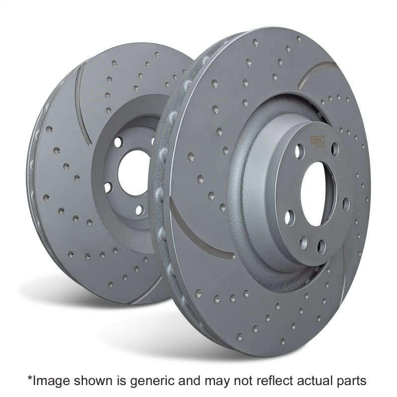 Brake Rotors - Slot & Drilled EBCGD7808 EBC