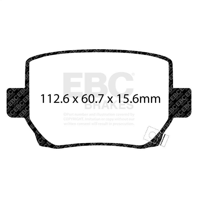 Brake Pads - Racing EBCDP52419NDX EBC