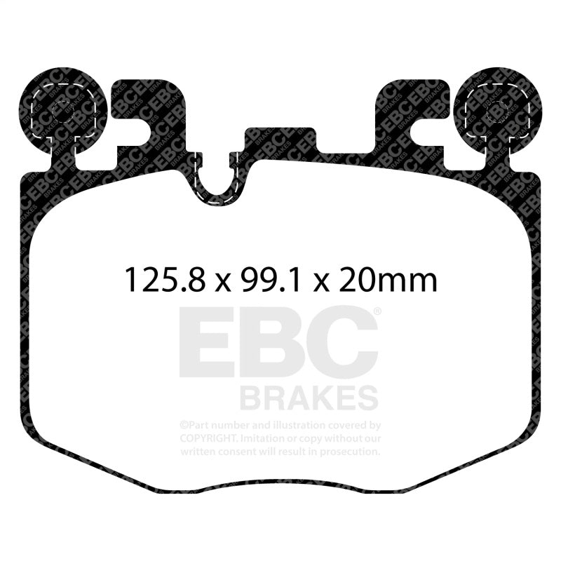 Brake Pads - Racing EBCDP52522NDX EBC