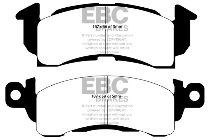Brake Pads - Performance EBCDP31145C EBC