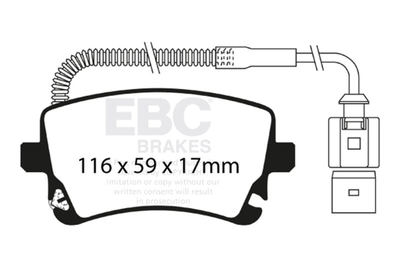 Brake Pads - OE EBCUD076 EBC