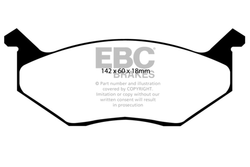 Brake Pads - Performance EBCDP4678R EBC