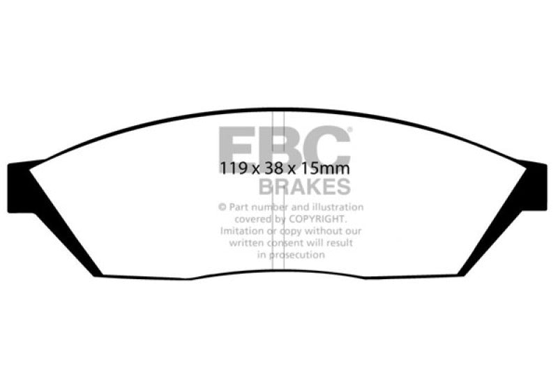 Brake Pads - Performance EBCDP2374 EBC