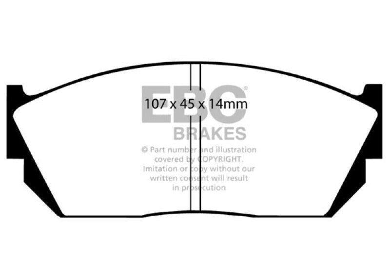 Brake Pads - OE EBCUD276 EBC