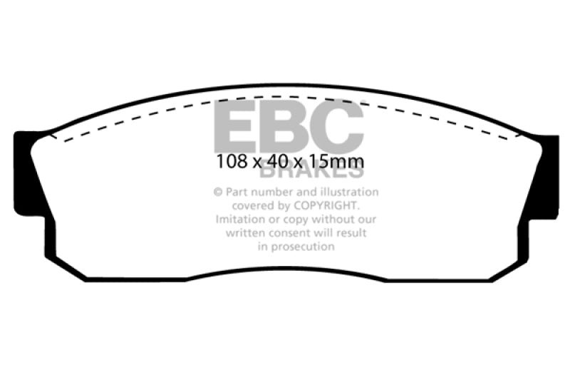 Brake Pads - Performance EBCDP2452 EBC