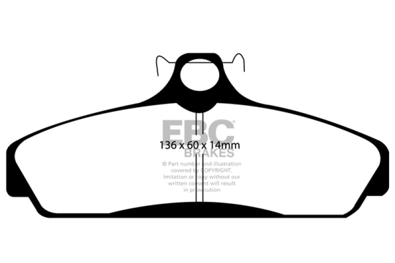 Brake Pads - Performance EBCDP21152 EBC