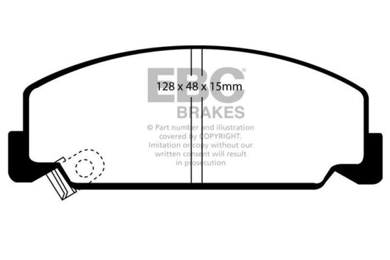 Brake Pads - OE EBCUD273 EBC