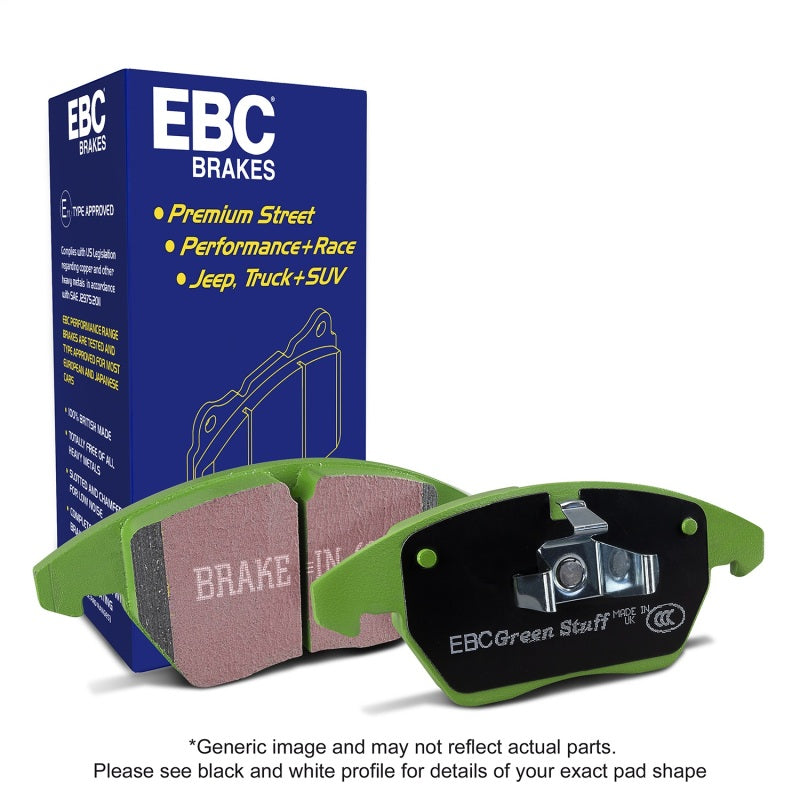Brake Pads - Performance EBCDP21167 EBC