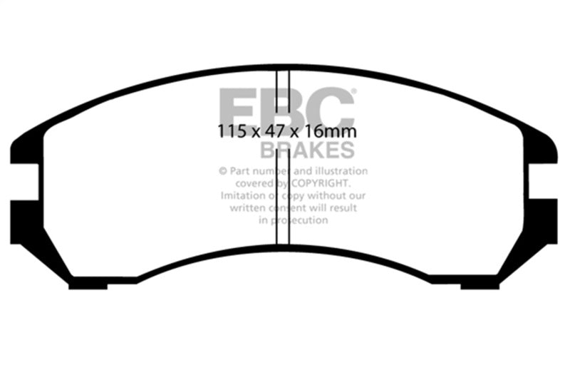 Brake Pads - Performance EBCDP2665 EBC