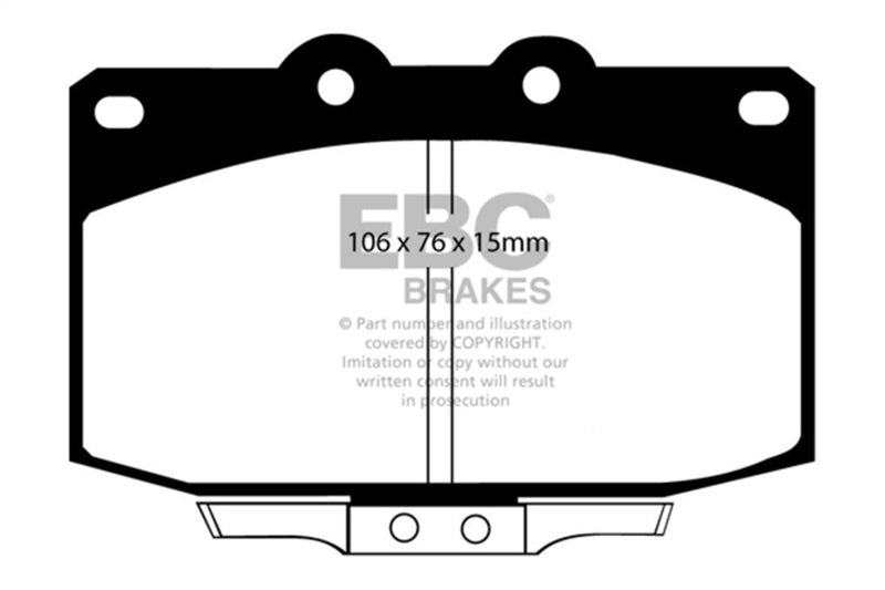 Brake Pads - Performance EBCDP3763C EBC