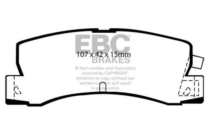 Brake Pads - Performance EBCDP4629R EBC