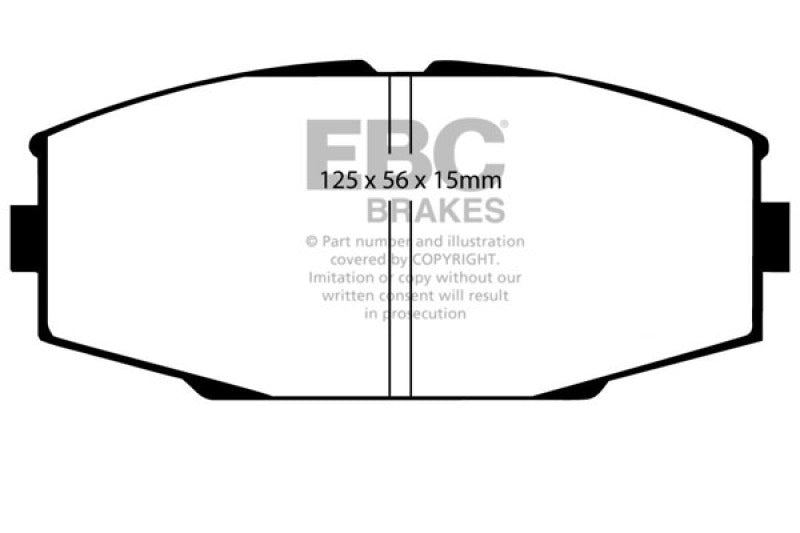 Brake Pads - Performance EBCDP3610C EBC