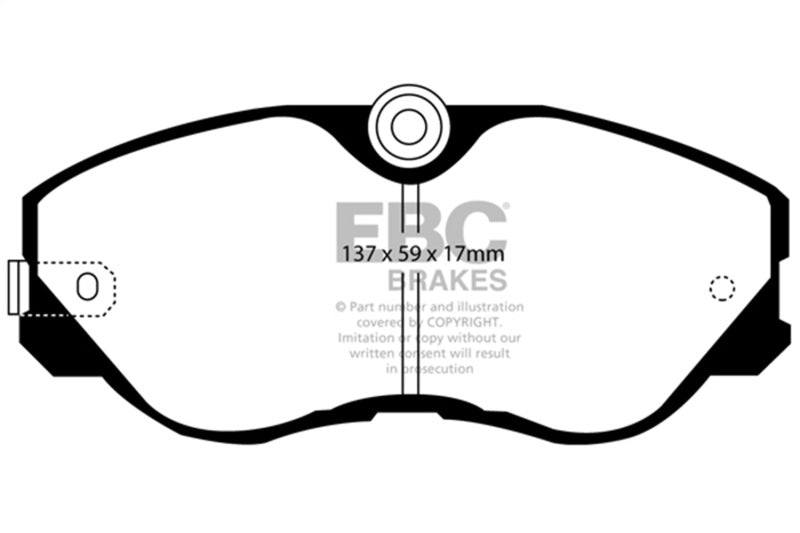 Brake Pads - Performance EBCDP3736C EBC