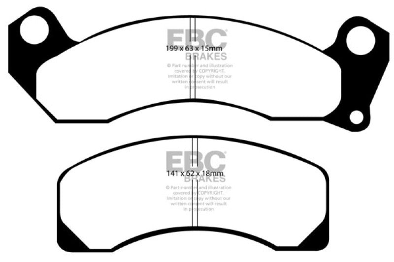 Brake Pads - Performance EBCDP31166C EBC