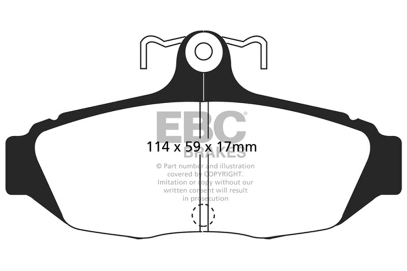 Brake Pads - Performance EBCDP41172R EBC