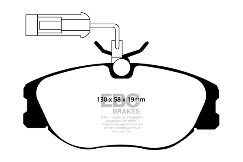 Brake Pads - Performance EBCDP21109 EBC