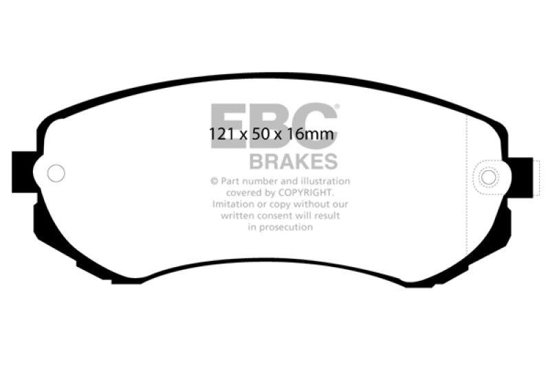 Brake Pads - Performance EBCDP31279C EBC