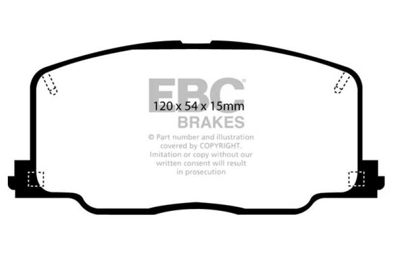 Brake Pads - Performance EBCDP3725C EBC