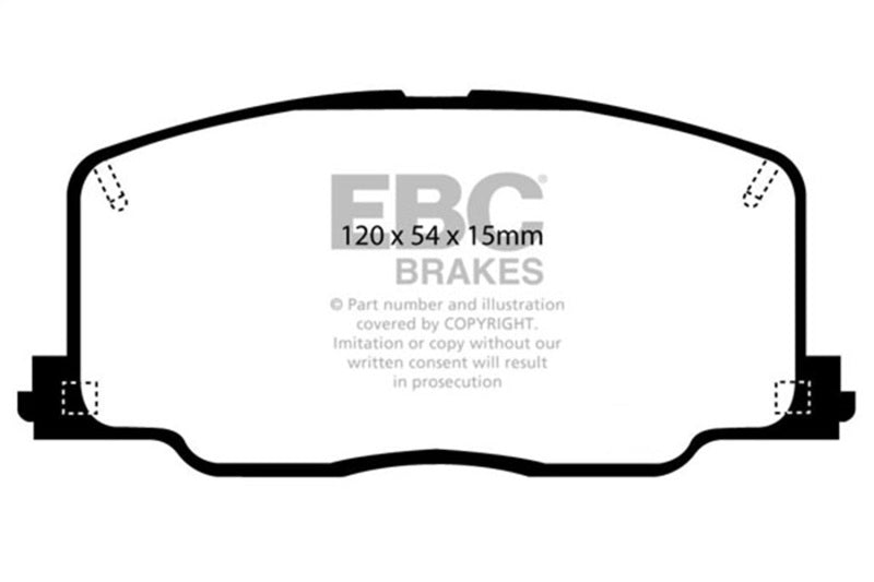 Brake Pads - Performance EBCDP3725C EBC