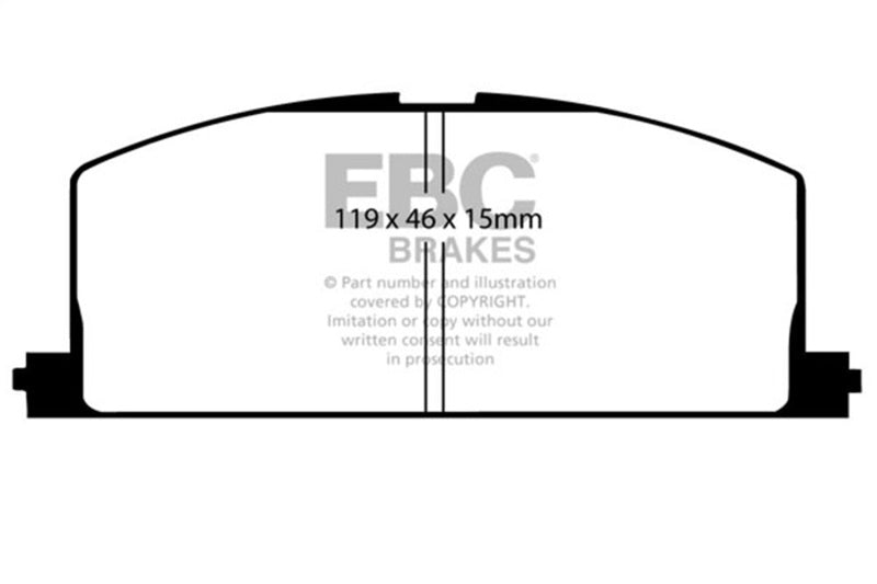 Brake Pads - Performance EBCDP4453R EBC