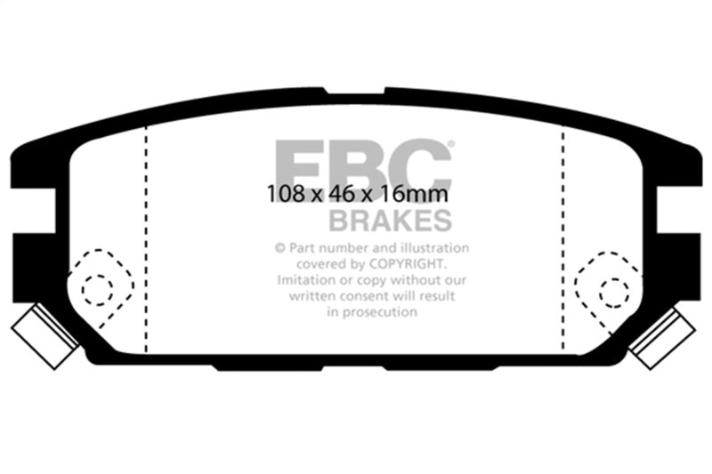 Brake Pads - Performance EBCDP2987 EBC