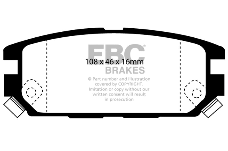 Brake Pads - Performance EBCDP4987R EBC