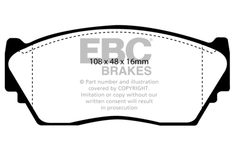 Brake Pads - Performance EBCDP2892 EBC
