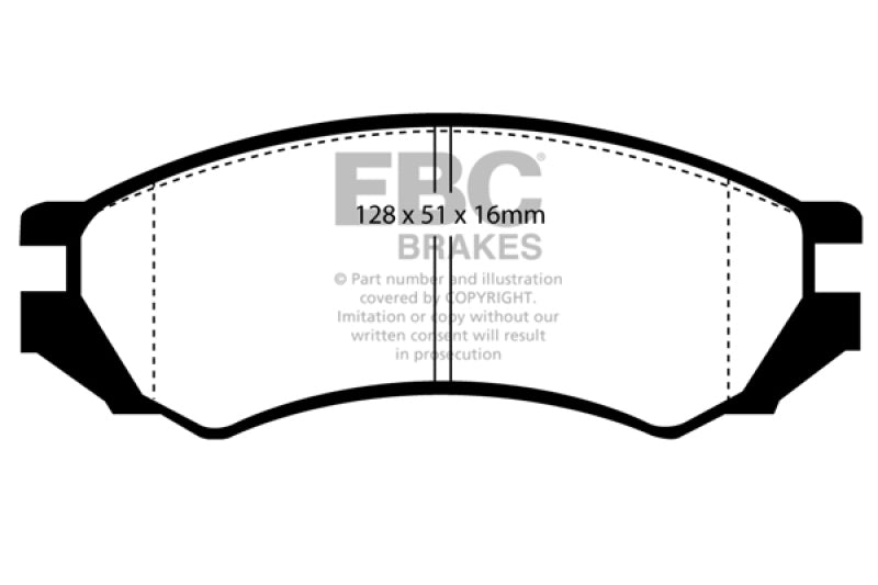 Brake Pads - Performance EBCDP2839 EBC