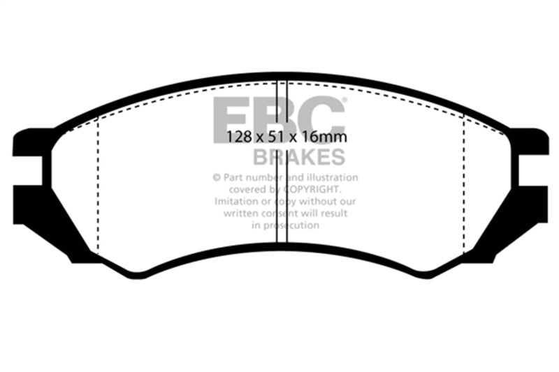 Brake Pads - OE EBCUD549 EBC