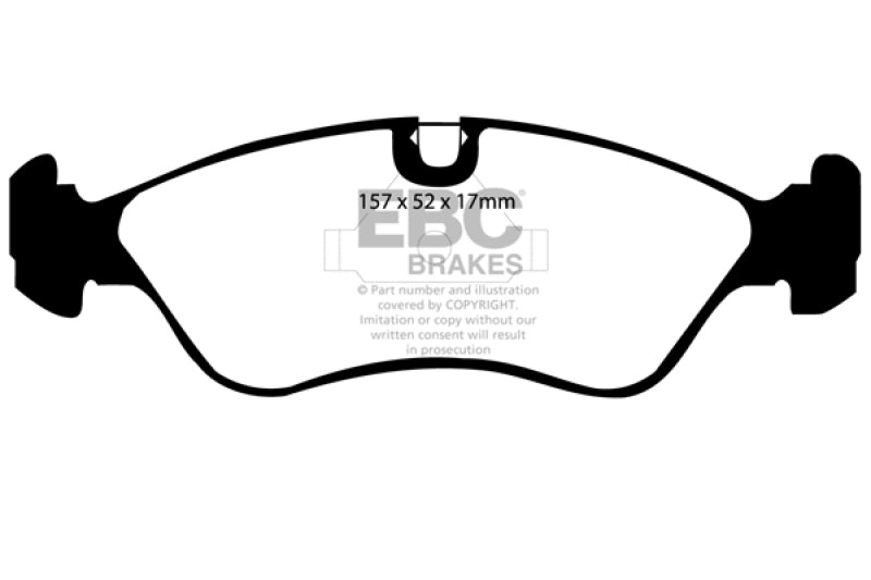 Brake Pads - Performance EBCDP3760C EBC