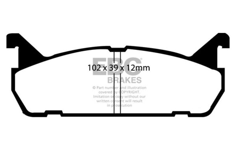 Brake Pads - Performance EBCDP2828 EBC