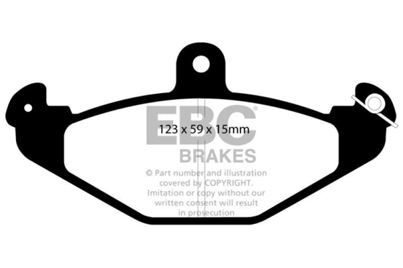 Brake Pads - Performance EBCDP3885C EBC