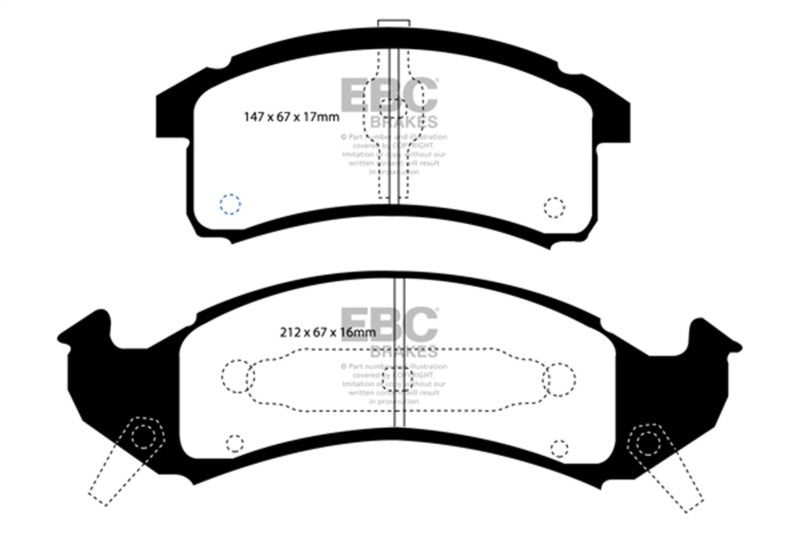 Brake Pads - Performance EBCDP41271R EBC