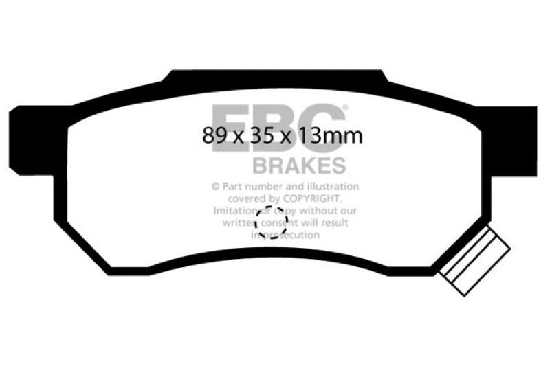 Brake Pads - Performance EBCDP2642/2 EBC