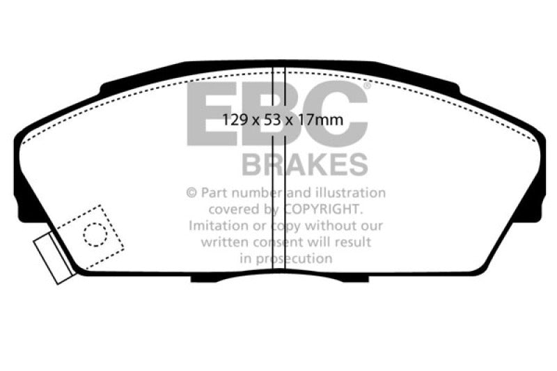 Brake Pads - Performance EBCDP3719/2C EBC
