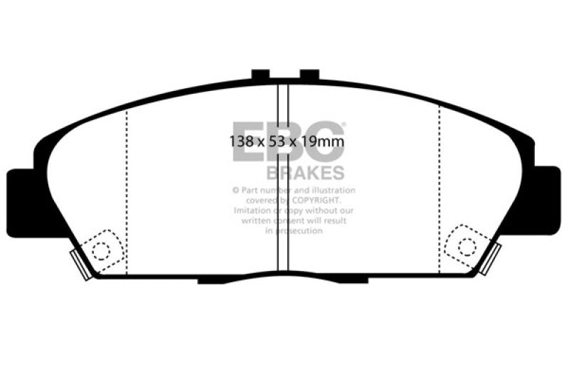 Brake Pads - Performance EBCDP3975C EBC