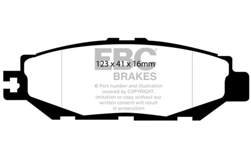 Brake Pads - Performance EBCDP31008C EBC