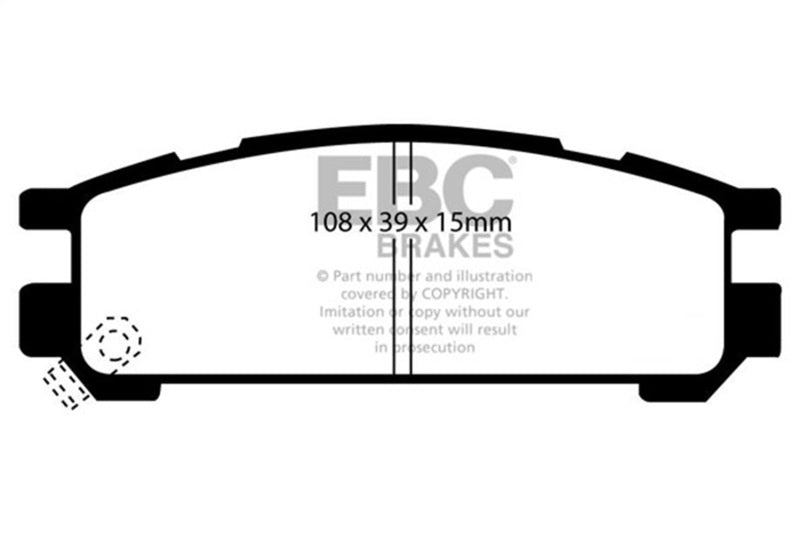 Brake Pads - Performance EBCDP2821 EBC