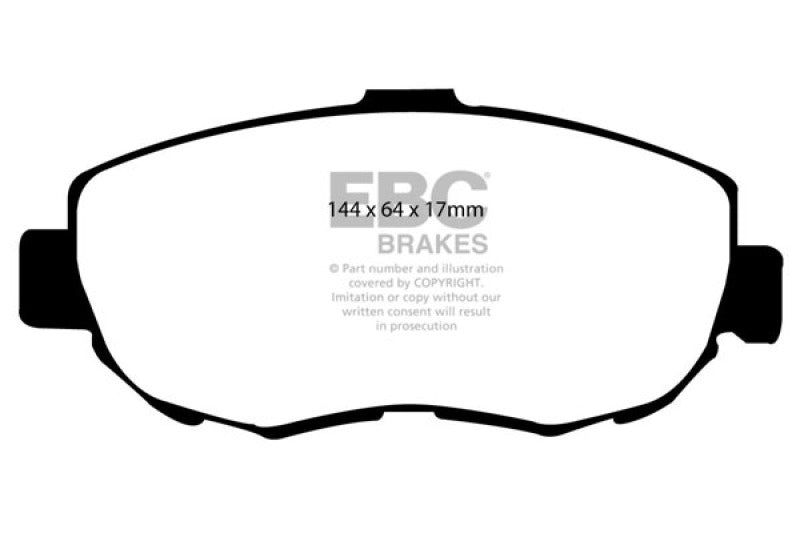 Brake Pads - Performance EBCDP21223 EBC