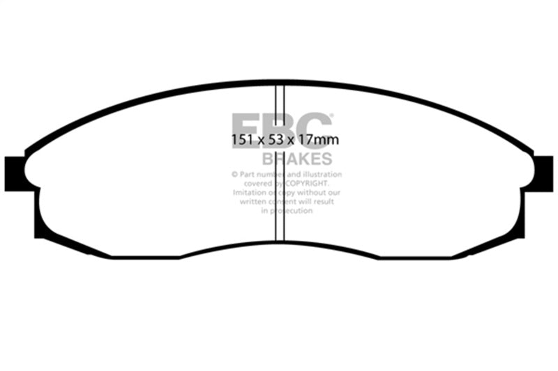 Brake Pads - Performance EBCDP21082 EBC