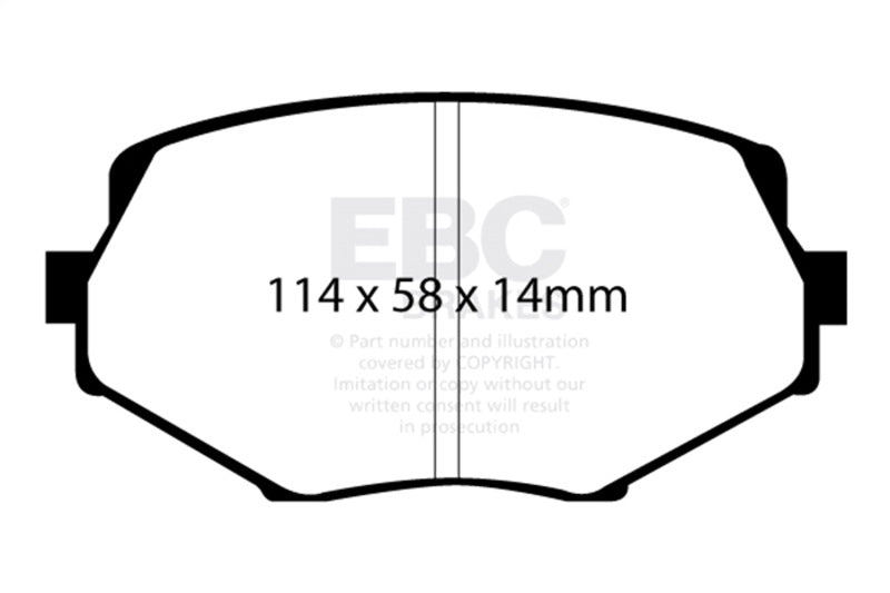 Brake Pads - Racing EBCDP51002NDX EBC