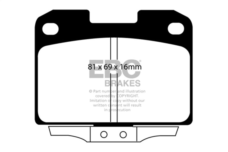 Brake Pads - Performance EBCDP31098C EBC