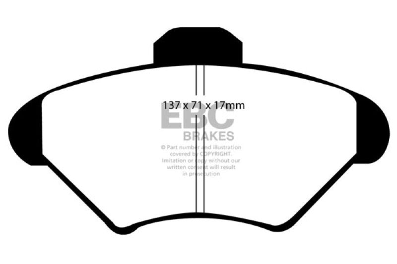 Brake Pads - Performance EBCDP21143 EBC