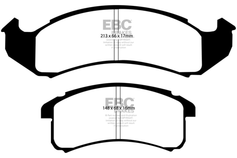 Brake Pads - Performance EBCDP21142 EBC