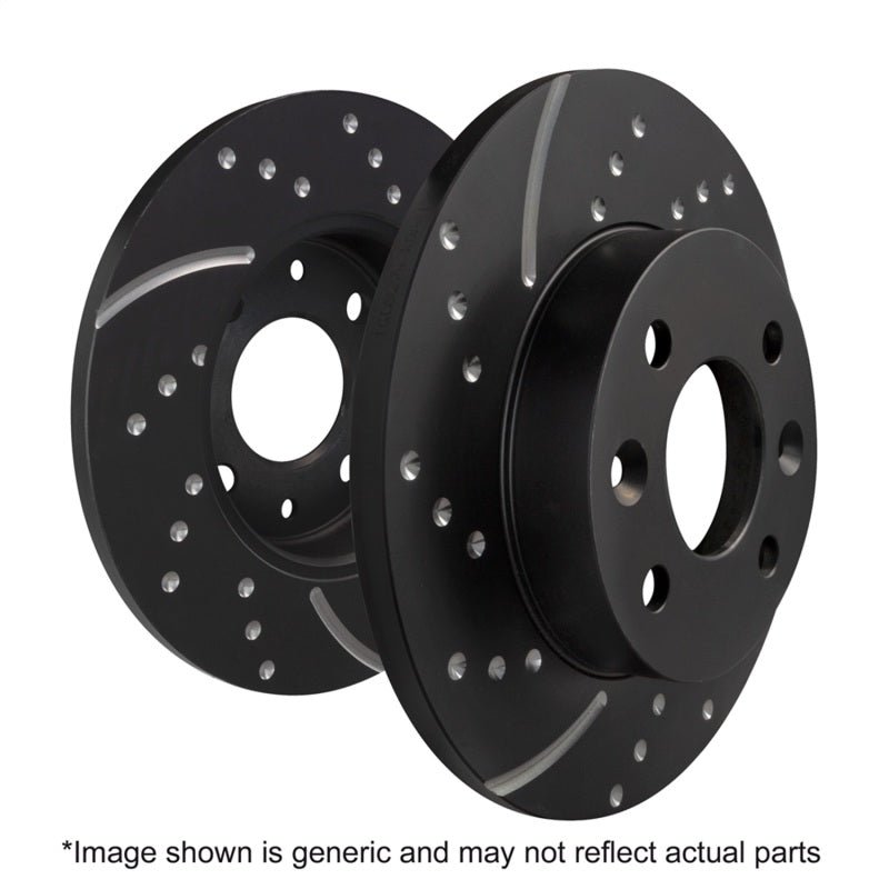 Brake Rotors - Slot & Drilled EBCGD7081 EBC